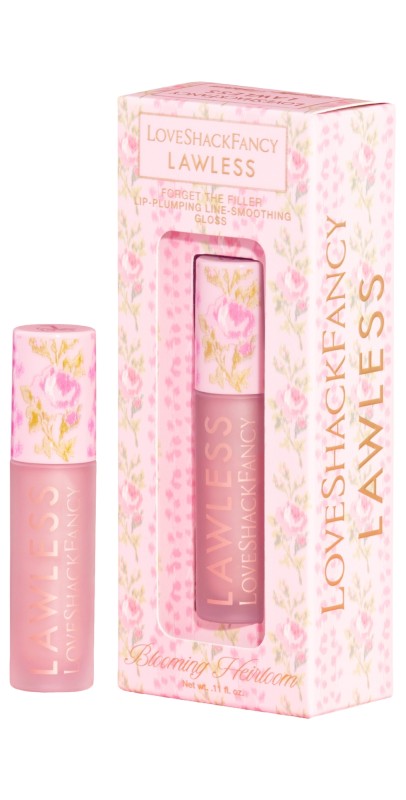 LAWLESS LAWLESS x LoveShackFancy Forget The Filler Lip Plumping Gloss Happy Thoughts