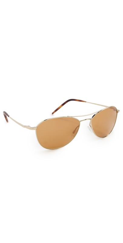Oliver Peoples Eyewear Aero II Sunglasses Gold