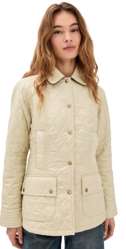 Barbour Barbour Beadnell Quilt Jacket Pearl