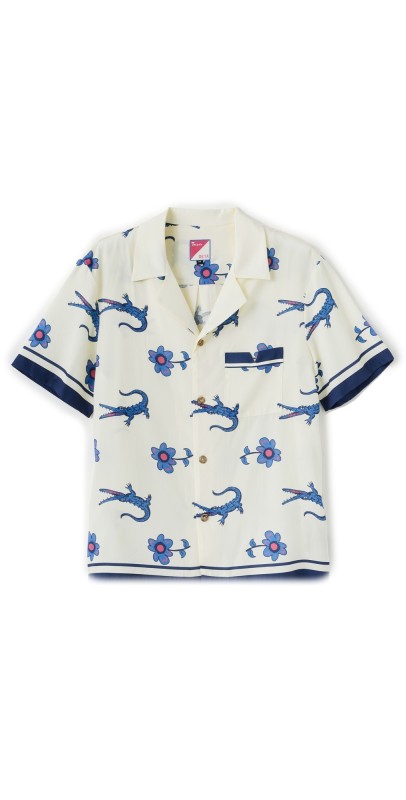 Tombolo Reptile Dysfunction Shirt White