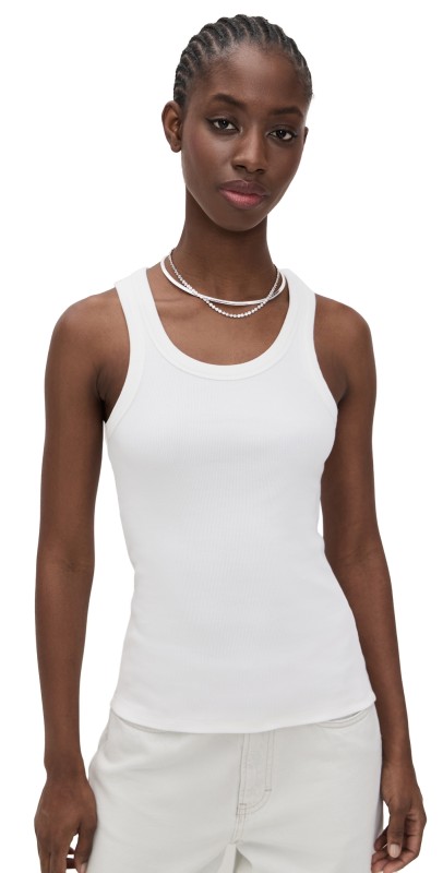 Jeanerica Tank White