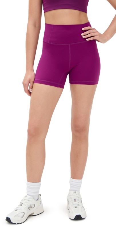 FP Movement Never Better Bike Shorts Deep Mulberry