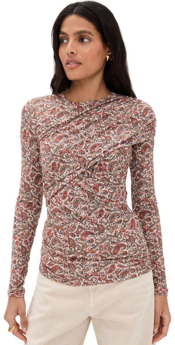 Isabel Marant Étoile Dressi Top Rust