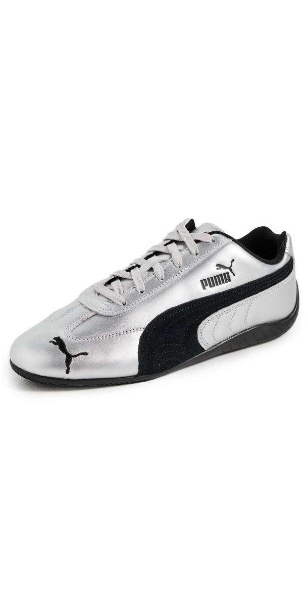 PUMA Speedcat Metallic Sneakers Puma Silver-Puma Black