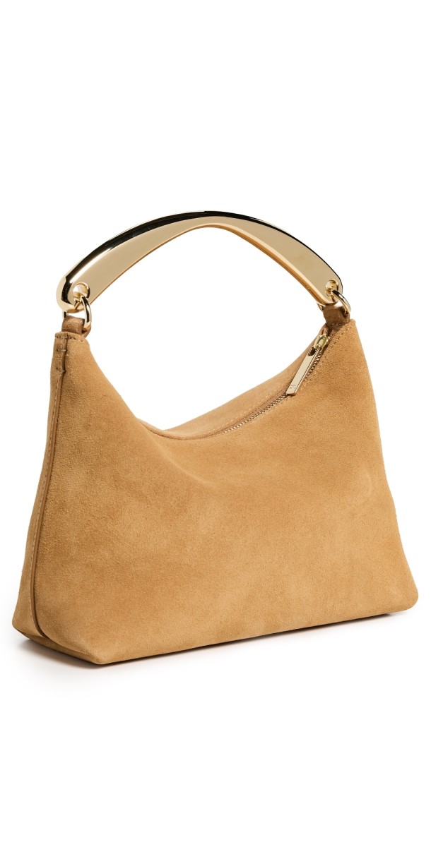Mansur Gavriel Metal Handle Hera Bag Caramel
