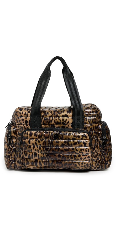 Think Royln Voyager Tote Leopard