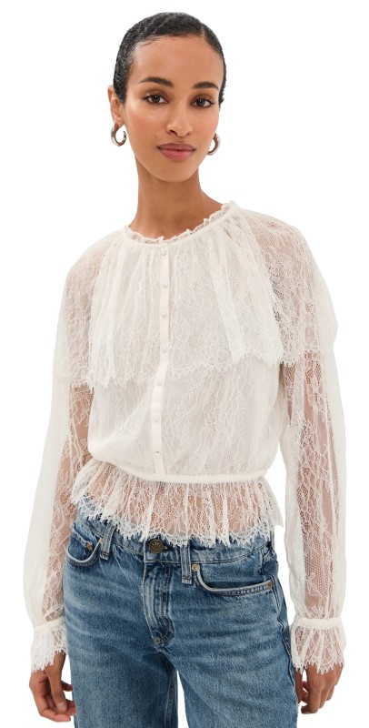 CAMI NYC Vitoria Blouse Macadamia