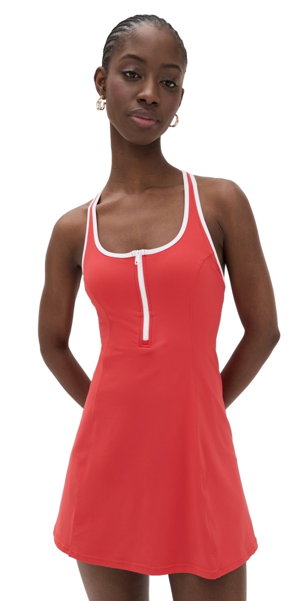 The Upside Pacific Ali Racerback Dress Red