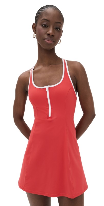 The Upside Pacific Ali Racerback Dress Red
