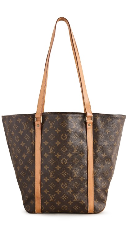 What Goes Around Comes Around Louis Vuitton Monogram Ab Sac Shopping Bag Brow