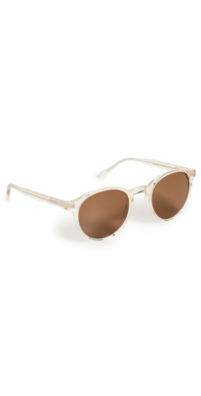 Illesteva Como Sunglasses Champagne w/ Brown Lenses
