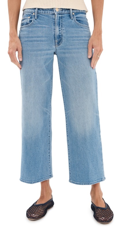 MOTHER Lil Mid Rise Maven Ankle Petite Jeans Magic School Bus