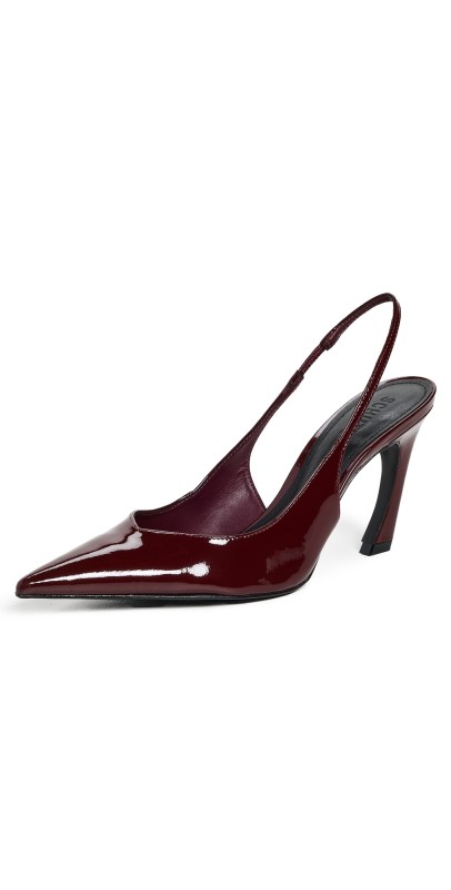 Schutz Lexi Slingback Heels Vino