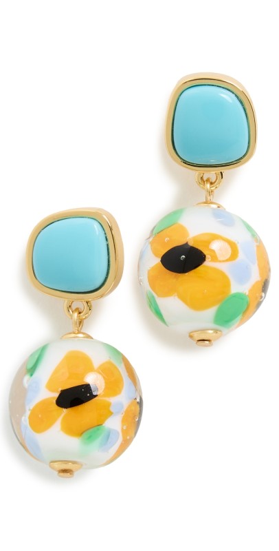Lizzie Fortunato Kado Drop Earrings Mult