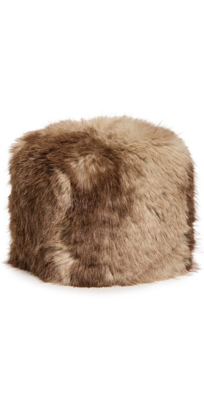 Apparis Davey Mink Tissue Box Cover Blonde Mink