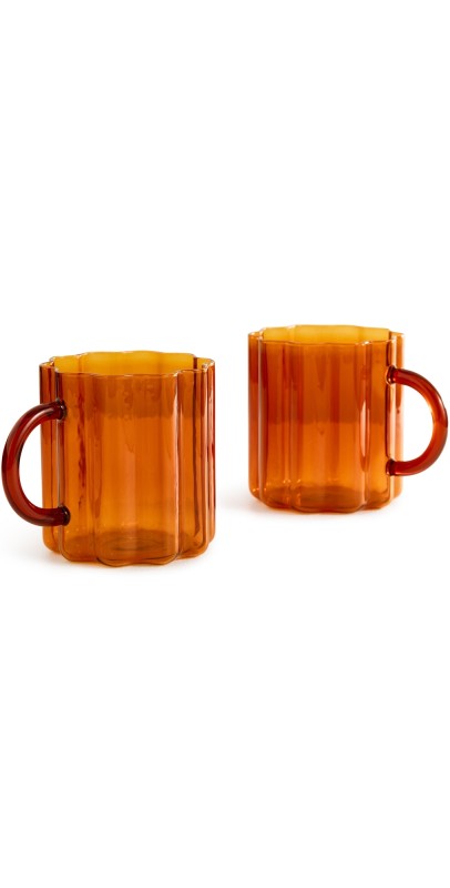 FAZEEK Wave Mugs Amber