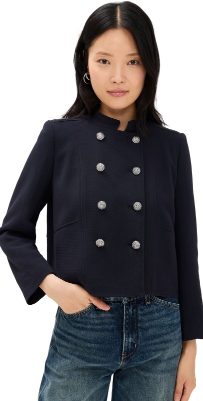 ba & sh Misly Jacket Bleunuit