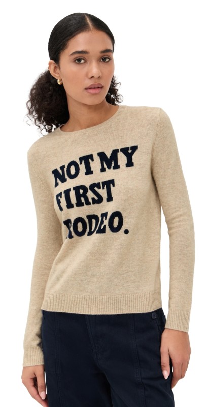 Jumper 1234 Rodeo Cashmere Wool Blend Crew Neck Ludlow Shark (Navy)