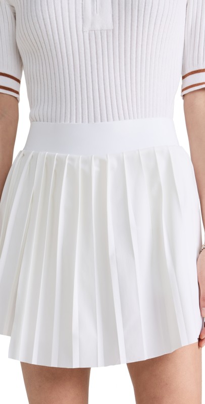 Varley Kalmia Mid Rise Skort 14.5 White