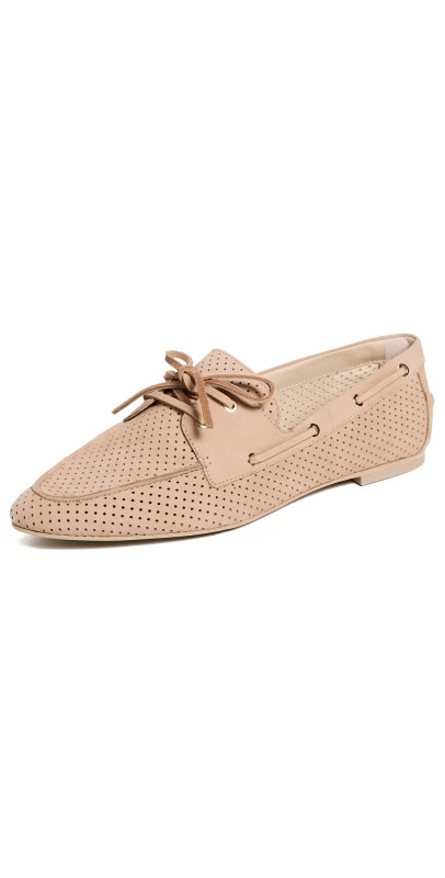 Dolce Vita Lakin Flats Bamboo Perforated Nubuck