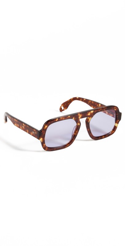 Elisa Johnson Jane Sunglasses Red Tortois