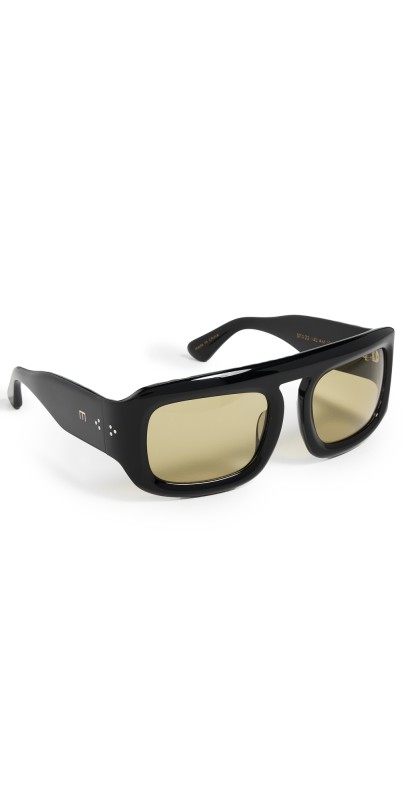 Elisa Johnson Aries Sunglasses Gloss Black