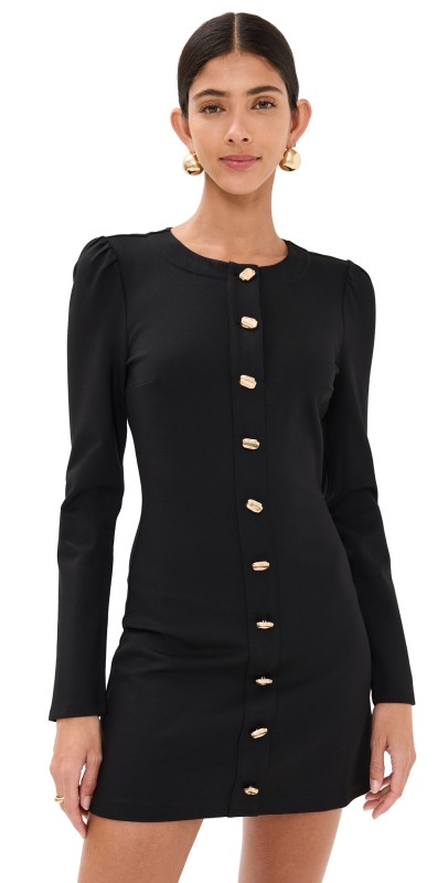Reformation Micah Dress Black