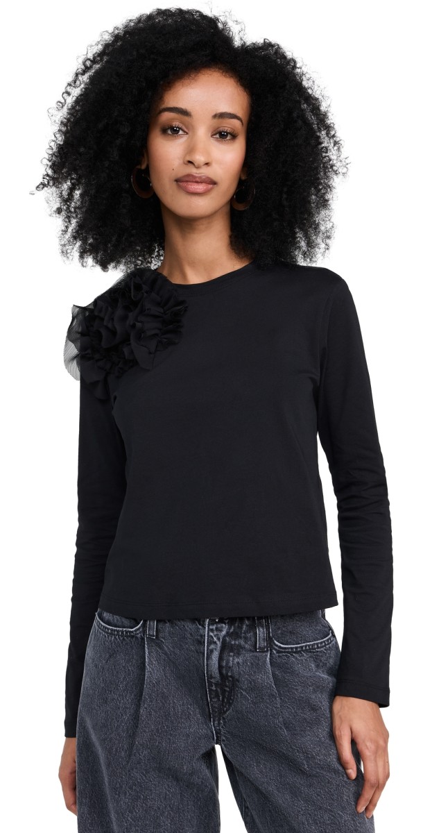 Ulla Johnson Kaja Top Noir