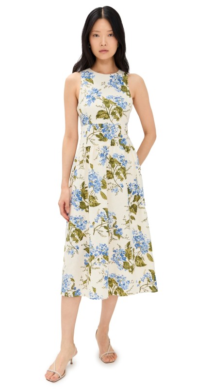 o. p.t Lissete Dress Blue Hydrangea