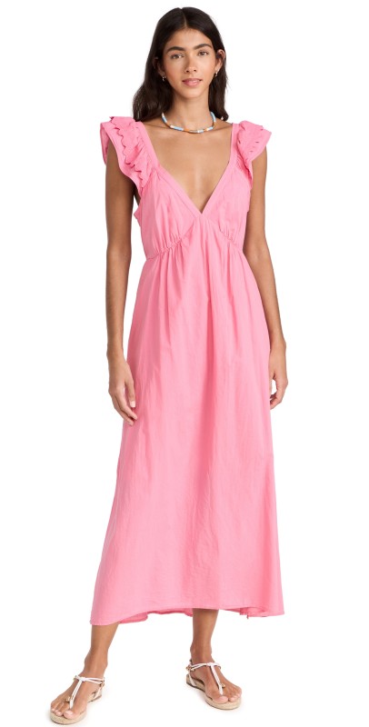 XIRENA Leia Dress Rose Mallow