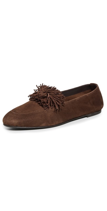 Aquazzura Gytane Loafers Espresso