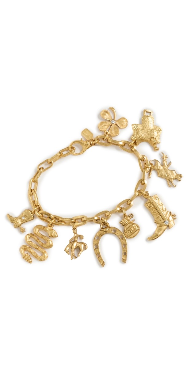 Elizabeth Cole Caballo Bracelet Gold