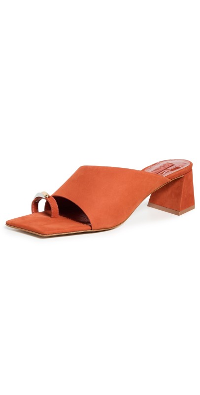 Schutz Jodie Mid Sandals Sunset Ochre