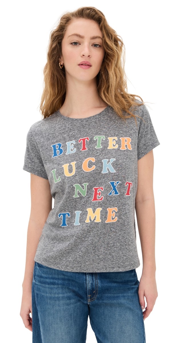 MOTHER The Boxy Goodie Goodie Tee Better Luck Next Time