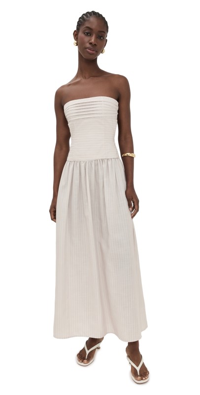 Seven Wonders Nicolette Maxi Dress Stone/White