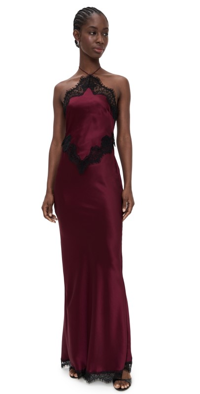 Retrofête Everly Dress Port/Black