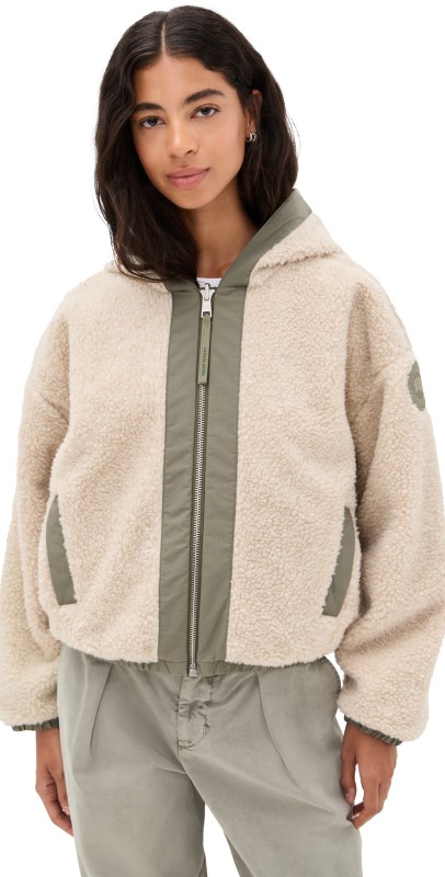 Canada Goose Alberni Reversible Bomber Jacket Tan/Smokey Sage