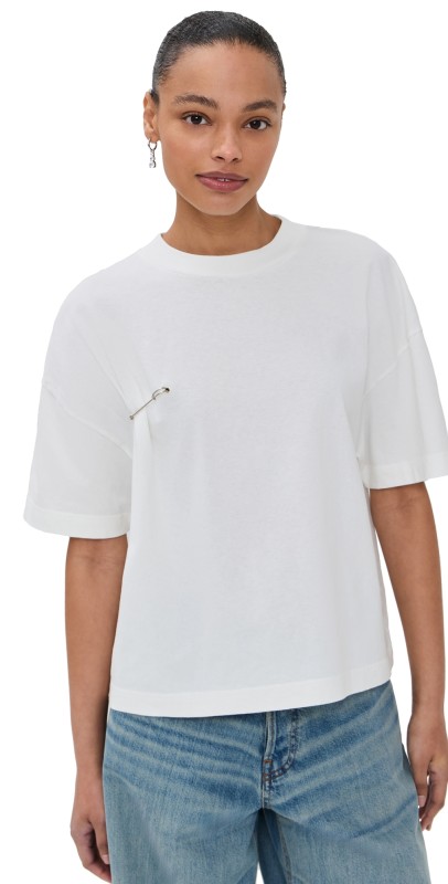 HALFBOY Pin T-Shirt Optic White