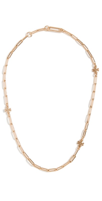 Tory Burch Good Luck Chain Necklace Tory Gold