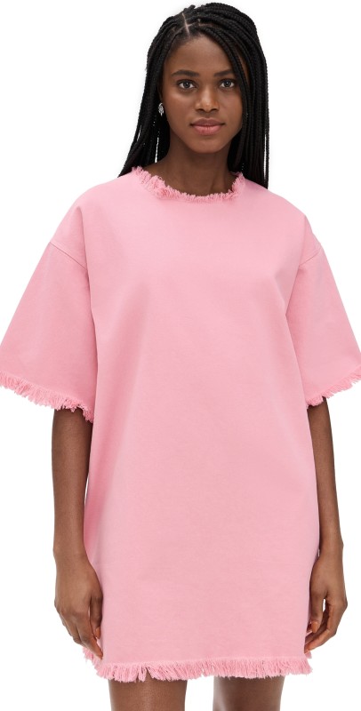 Marques'Almeida Oversized T-Shirt Dress Pink