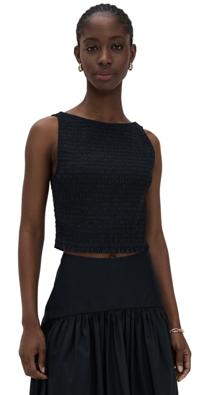 Marea Charlotte Top Black