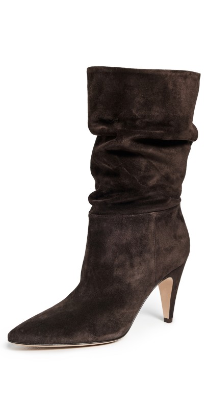 Gianvito Rossi Elise Camoscio Stivale Boots Moka