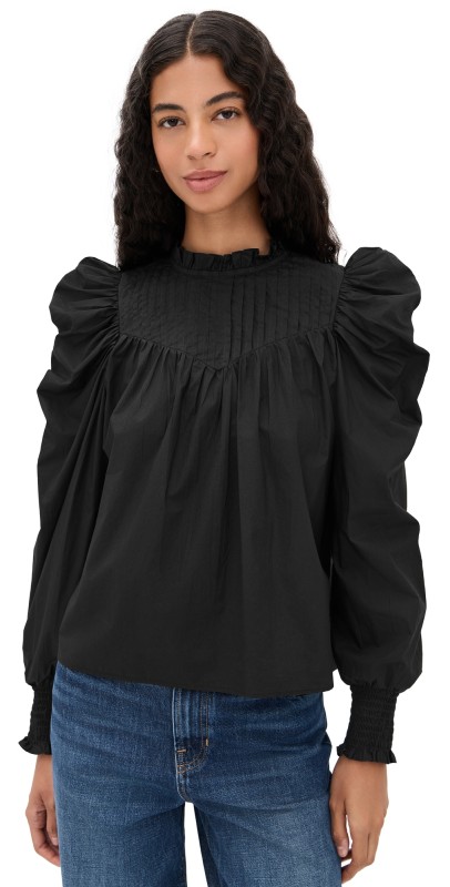 Cleobella Irina Blouse Black