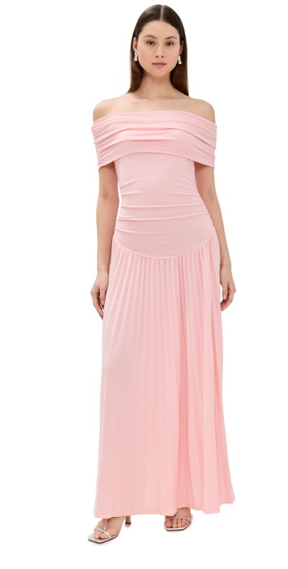 Lioness Field of Dreams Maxi Dress Rose Quartz