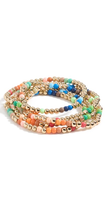 Roxanne Assoulin Sienna Bunch Bracelets Mult