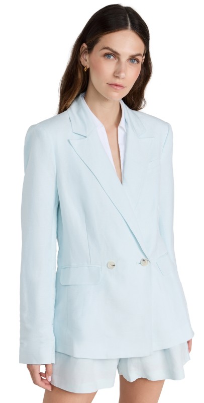 PAIGE Dawson Blazer Ice Flow
