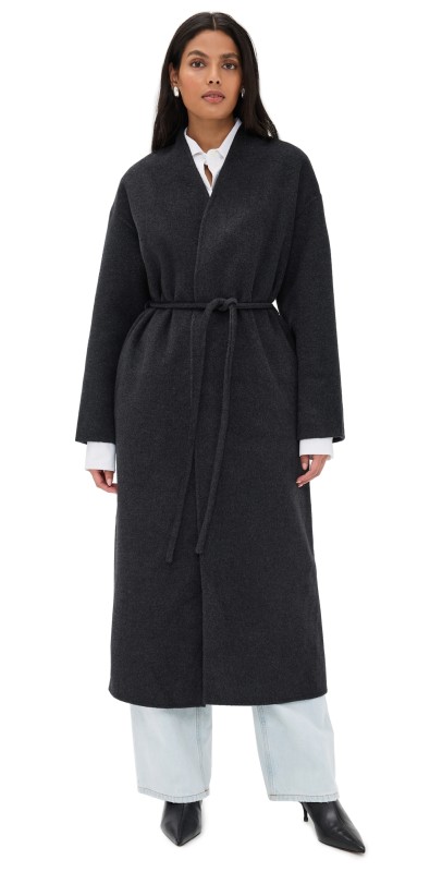 ANINE BING Hunter Coat Dark Grey