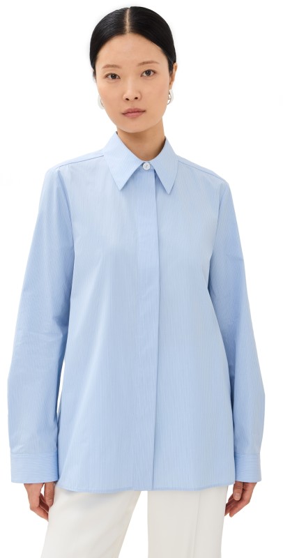 Jil Sander Monday Stripes Top Sunny Sky