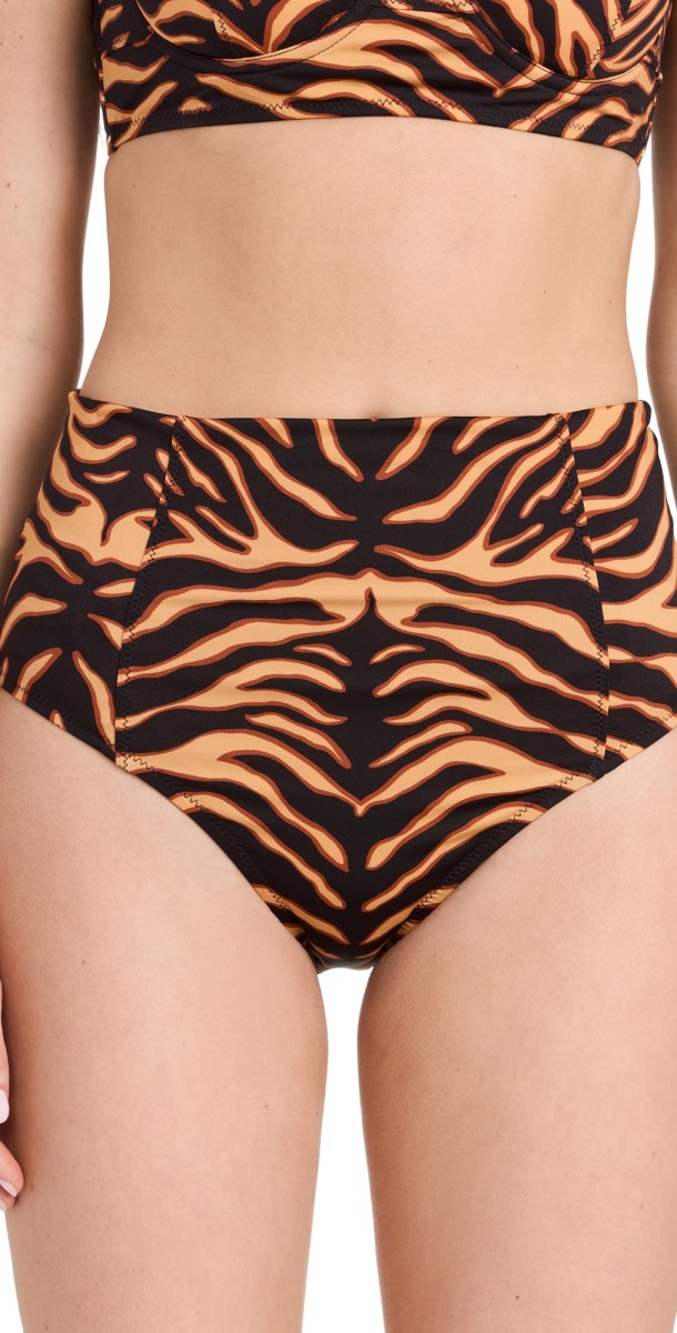 Ulla Johnson Zahara Bikini Bottoms Tigre