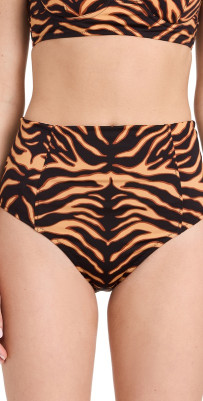 Ulla Johnson Zahara Bikini Bottoms Tigre